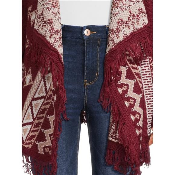 Cardigan with Southwest Pattern, Women Winter Wear Jackets , NWT - Picture 4 of 5